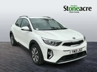 Used Kia Stonic 100 HP (73 kW) 2021 White SUV