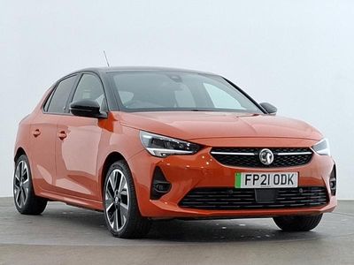 Usado Vauxhall Corsa-e SRi 100 kW (136 HP) 2021 Laranja Citadino