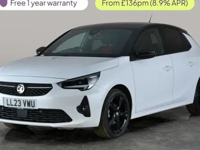 Used Vauxhall Corsa GS Line 75 HP (55 kW) 2023 White Hatchback