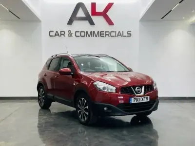 Begagnad Nissan Qashqai N-TEC 110 HK (80 kW) 2011 Röd SUV