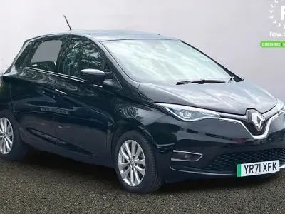 Usado Renault Zoe Iconic 80 kW (109 HP) 2021 Preto Citadino