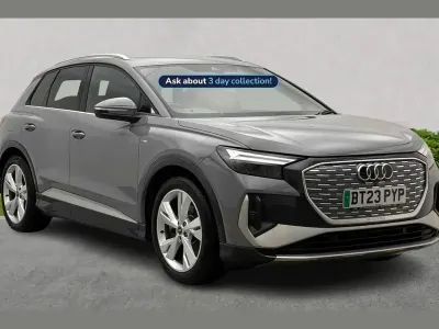 Used Audi Q4 e-tron S-Line 150 kW (204 HP) 2023 Grey SUV