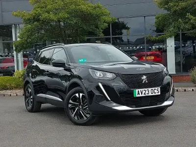 Used Peugeot e-2008 Allure+ 100 kW (136 HP) 2023 Black SUV