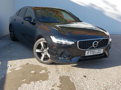 Black Used 2019 Volvo S90 R-Design Sedan | £18,798 (Fair price)