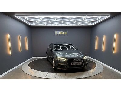 Used Audi A3 S-Line 150 HP (110 kW) 2018 Grey Sedan