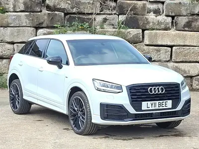 Used Audi Q2 Black Edition 116 HP (85 kW) 2020 White SUV