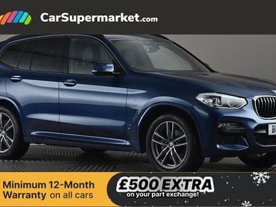Blue Used 2021 BMW X3 M Sport SUV | £25,676 (Good price)