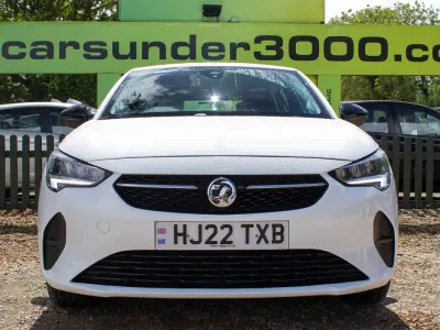 Used Vauxhall Corsa Edition 75 HP (55 kW) 2022 White Hatchback