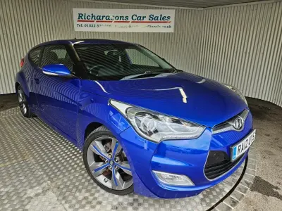 Begagnad Hyundai Veloster Sport 140 HK (102 kW) 2012 Blå Halvkombi
