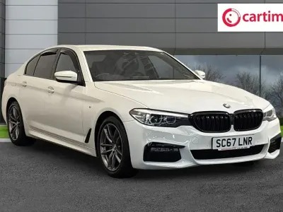 Used BMW 520 M Sport 2018 White Sedan