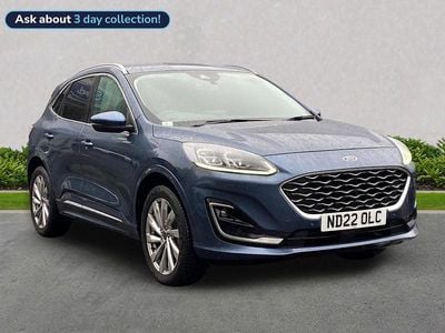 Blue Used 2022 Ford Kuga Vignale SUV | £18,199 (Fair price)