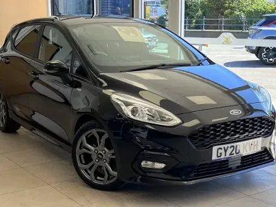 Used Ford Fiesta ST-Line 125 HP (91 kW) 2020 Black Hatchback