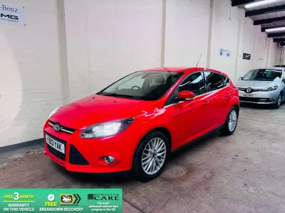 Used Ford Focus Zetec 2013 Red Hatchback