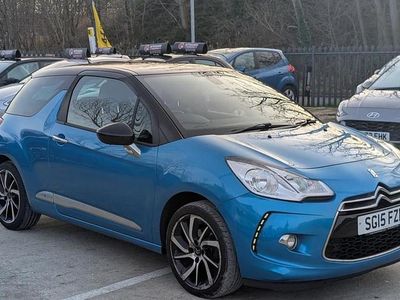 Used Citroën DS3 PureTech 110 HP (80 kW) 2015 Blue Hatchback