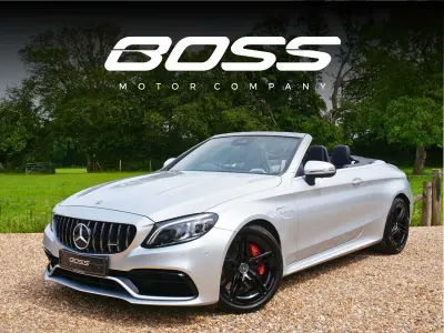 Used Mercedes C63 AMG Premium Plus 2019 Silver Cabriolet