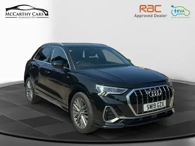 Used Audi Q3 S-Line 150 HP (110 kW) 2019 Black SUV