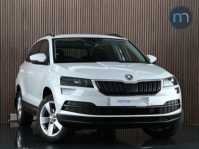 Used Skoda Karoq SE 150 HP (110 kW) 2019 White SUV