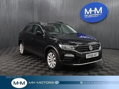 Used VW T-Roc SE 115 HP (84 kW) 2019 Black SUV