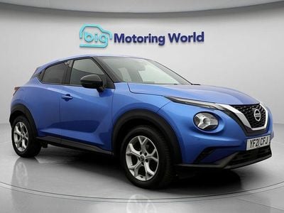 Blue Used 2021 Nissan Juke N-Connecta SUV | £12,100 (Good price)