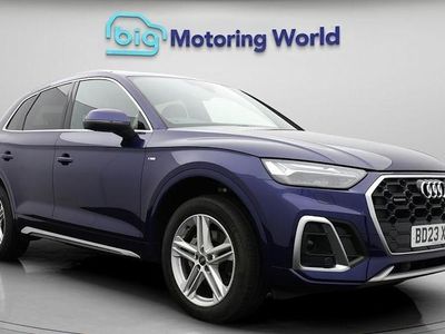 Blue Used 2023 Audi Q5 S-Line SUV | £29,600 (Good price)