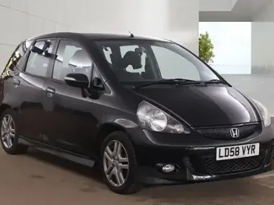 Used Honda Jazz Sport 82 HP (60 kW) 2008 Black Hatchback