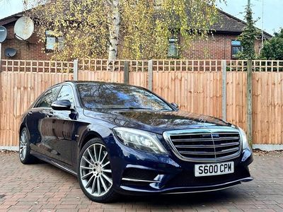 Usado Mercedes S600L AMG line 530 HP (389 kW) 2014 Azul Sedan