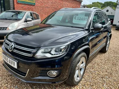 Used VW Tiguan R-line 184 HP (135 kW) 2015 Black SUV
