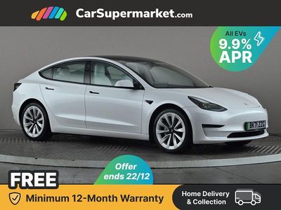 White Used 2021 Tesla Model 3 Long Range AWD Sedan | £19,497 (Fair price)