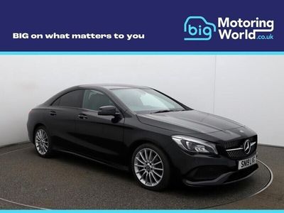 used Mercedes CLA200 CLA Class 1.6AMG Line Night Edition Coupe 4dr Petrol Manual Euro 6 (s/s) (156 ps) AMG body Saloon