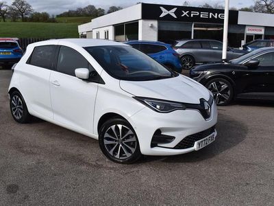 Used Renault Zoe GT-Line 100 kW (136 HP) 2022 White Hatchback