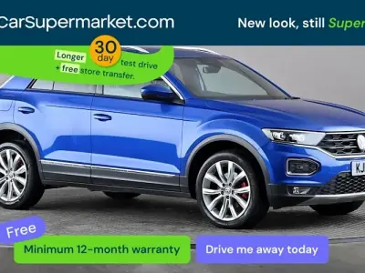 Usado VW T-Roc SEL 150 HP (110 kW) 2019 Azul SUV