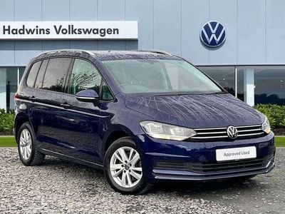Used VW Touran Family 150 HP (110 kW) 2021 Blue MPV