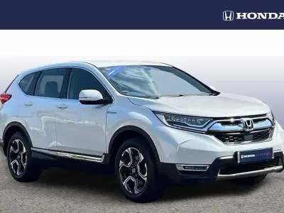 Used Honda CR-V Hybrid 184 HP (135 kW) 2020 White SUV