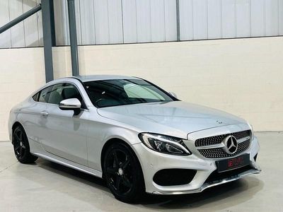 Used Mercedes C200 AMG line 184 HP (135 kW) 2016 Silver Coupe