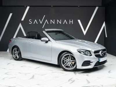 Used Mercedes E220 AMG Line Premium 2020 Silver Cabriolet