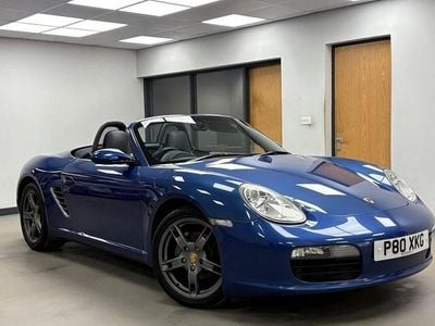 Used Porsche Boxster 245 HP (180 kW) 2007 Blue Cabriolet