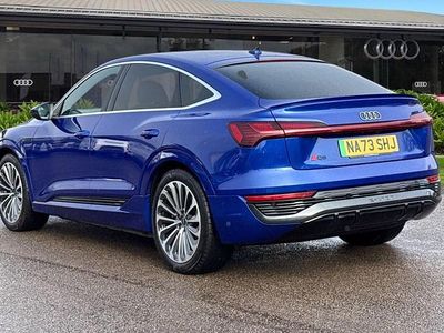 Used Audi e-tron Sportback S-Line 300 kW (408 HP) 2023 Blue SUV