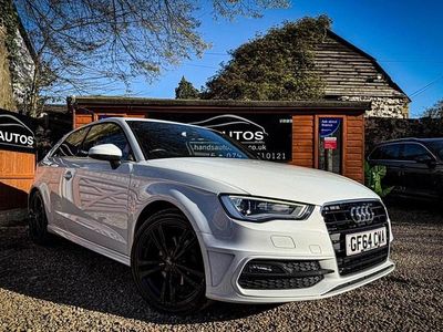 Used Audi A3 S-Line 125 HP (91 kW) 2014 White Hatchback
