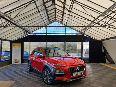 Second-hand Hyundai Kona Premium SE 177 CP (130 kW) 2020 Portocaliu SUV