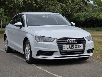 Used Audi A3 S-Line 2015 White Sedan