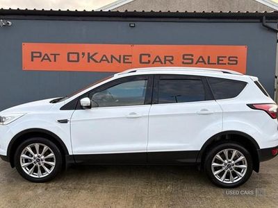 Used Ford Kuga Titanium 120 HP (88 kW) 2019 White SUV