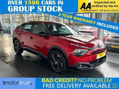 Used Citroën C4 PureTech 102 HP (75 kW) 2022 Red Hatchback