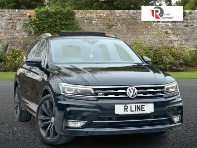 Used VW Tiguan R-line 150 HP (110 kW) 2017 Black SUV