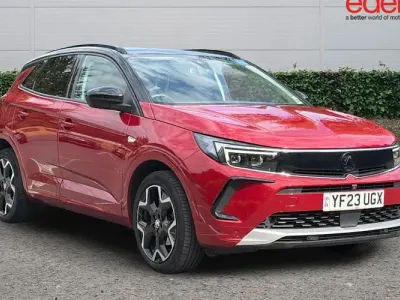 Used Vauxhall Grandland X Ultimate 131 HP (96 kW) 2023 Red SUV