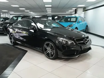 Usado Mercedes E220 AMG line 2017 Preto Coupé