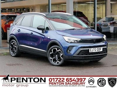 Used Vauxhall Crossland Ultimate 2022 Blue SUV