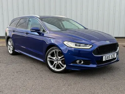 Begagnad Ford Mondeo Titanium 2015 Blå Kombi