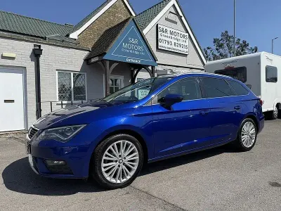 Used Seat Leon XCELLENCE Lux 2019 Blue Estate