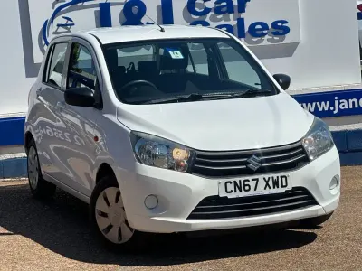 Used Suzuki Celerio 68 HP (50 kW) 2017 White Hatchback