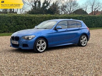 Used BMW 120 M Sport 184 HP (135 kW) 2015 Blue Hatchback